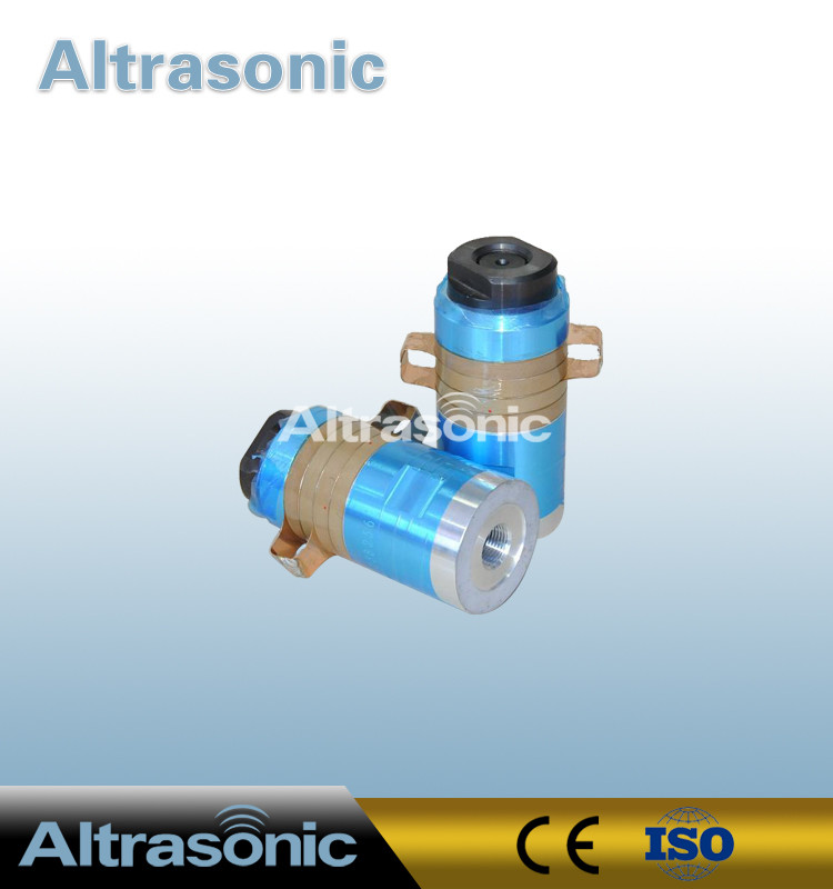 Plastic Ultrasonic Welding Transducer 15Khz 2600W With Aluminum Booster