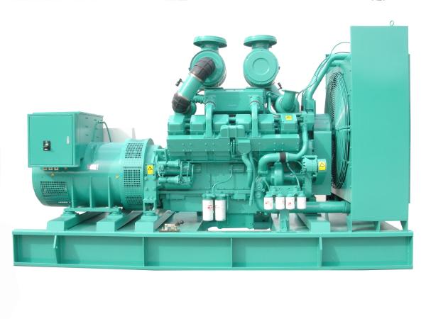 Open Type Industrial Diesel Generators , 300KW / 375KVA Industrial Standby