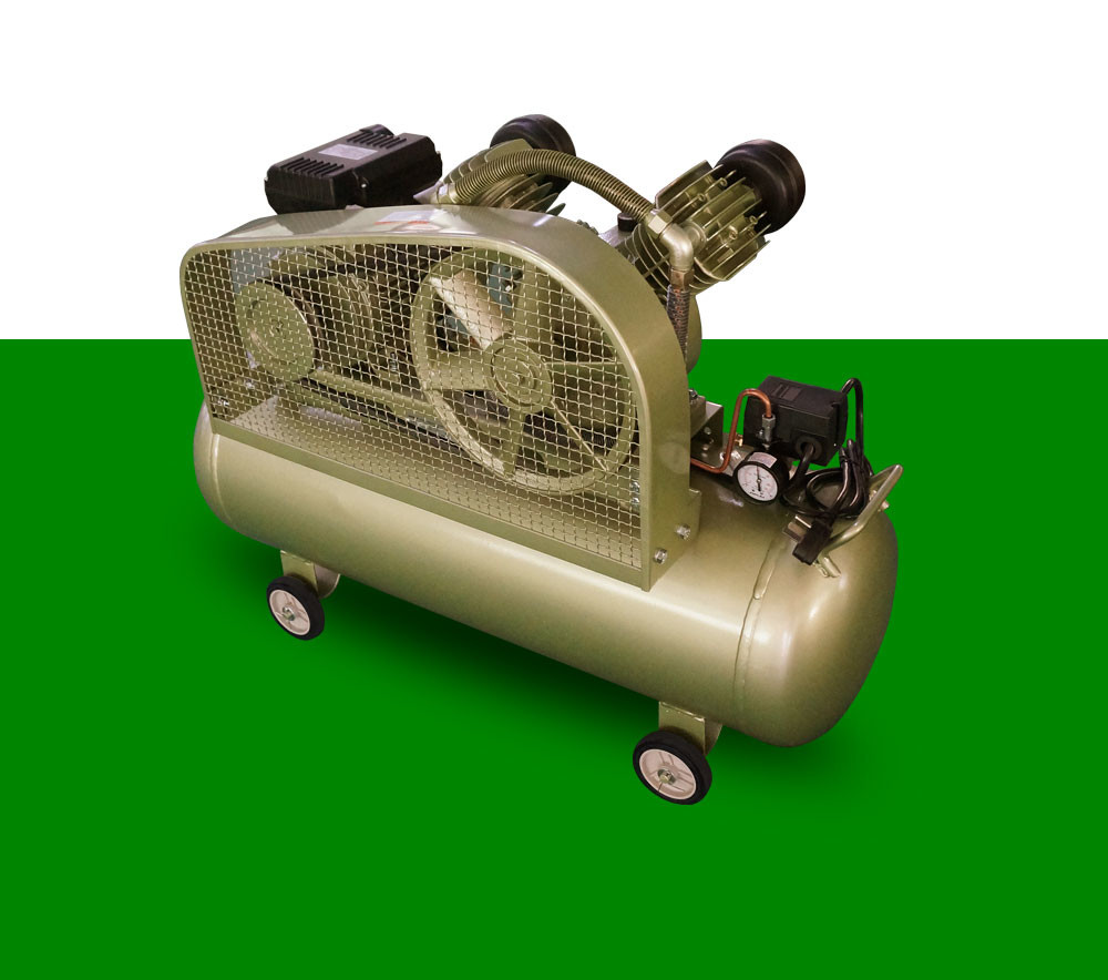 Industrial Electric Reciprocating Piston Jucai Air Compressor 2 Hp 1.5kw 60L