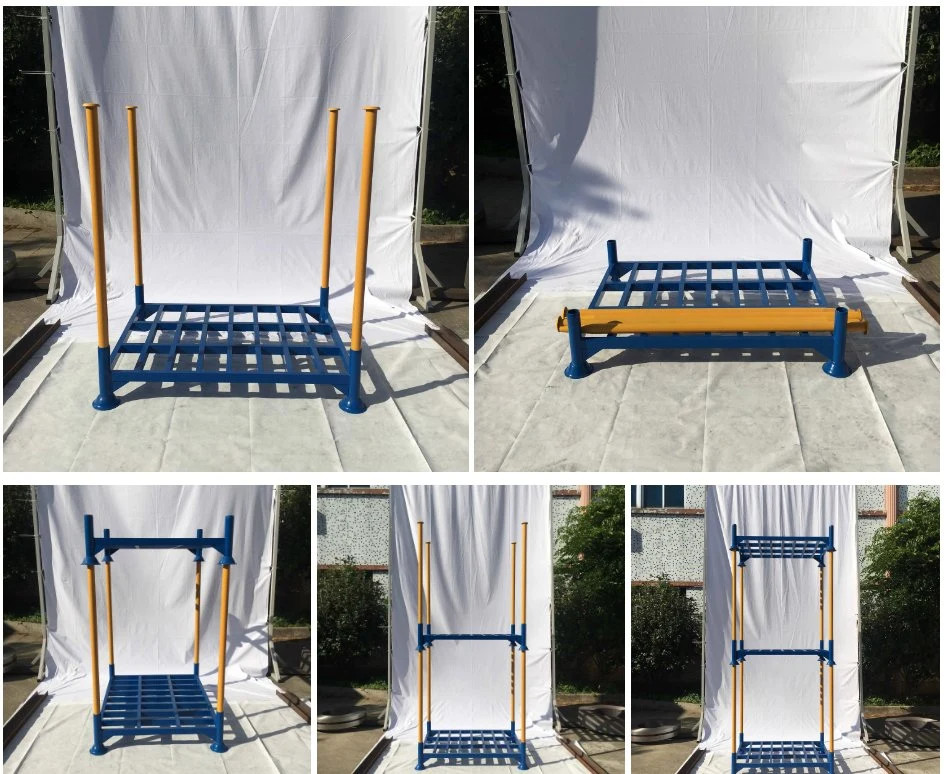 Green Warehouse Industrial Storage Metal Automobile Frame Racking For Turnover