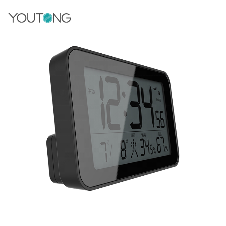 Customized Thin Digital Clock Moon Phase Desktop Digital Calendar Day Clock