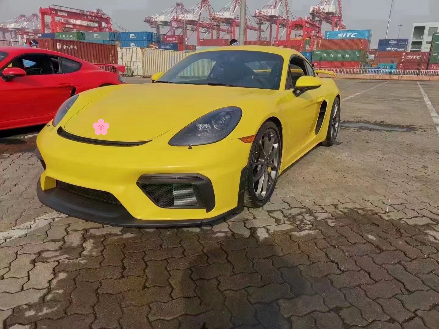 PP Plastic Material 718 Boxster Body Kit 718 Upgraded GT4 Style Front and Rear Bumpers Spoiler