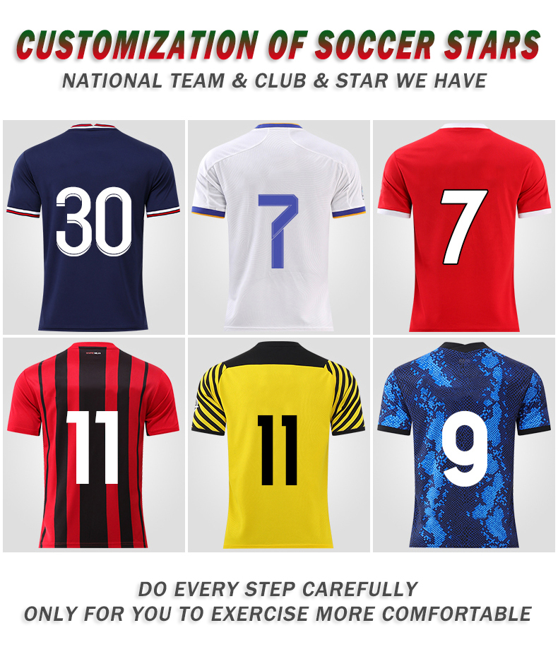 22 23 Qatar World Cup National Team Mexico Paris Argentina Italy England Custom Football Soccer Jersey Set