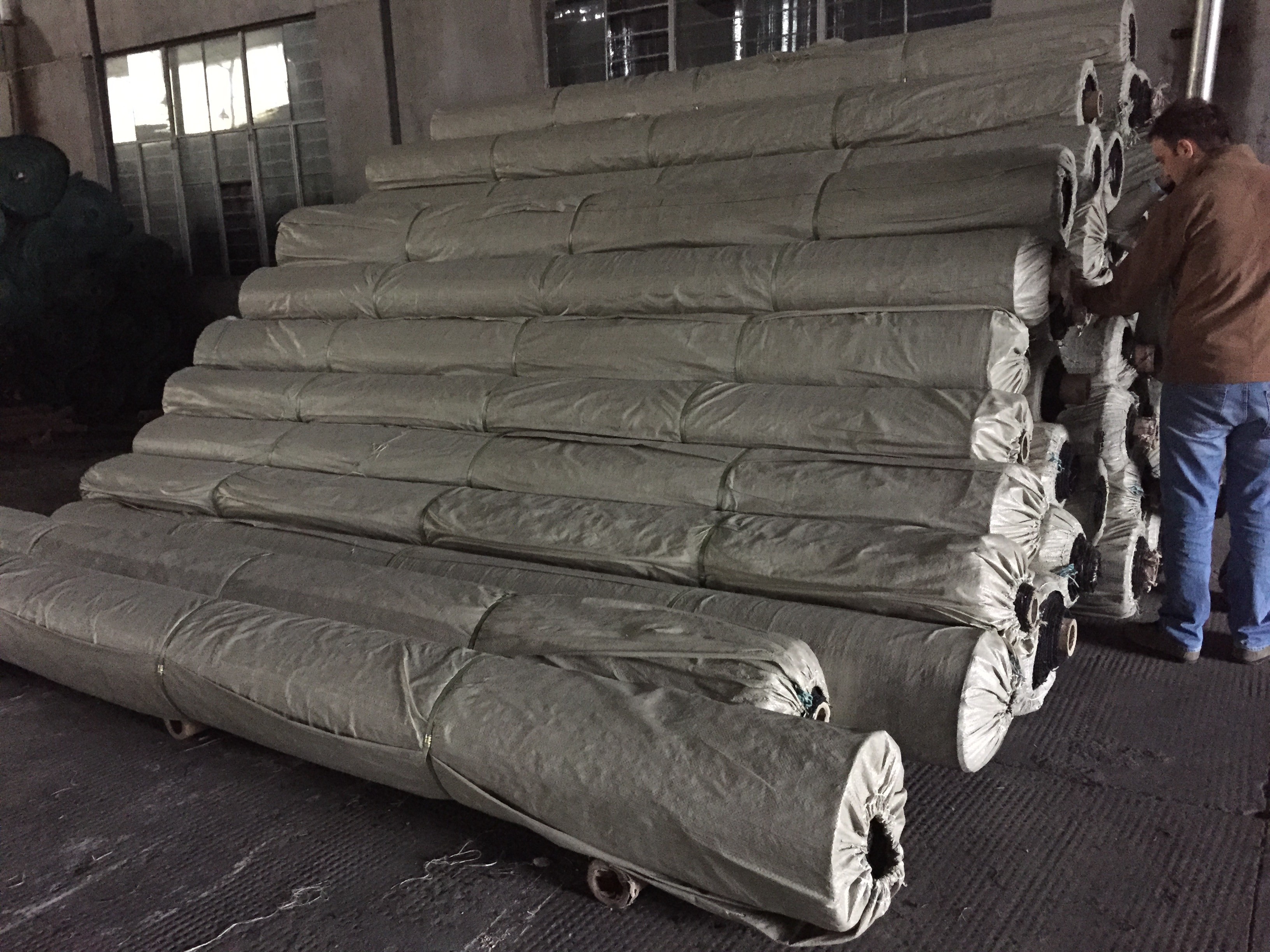 400GSM High Strength split film geotextile filter fabric Polypropylene