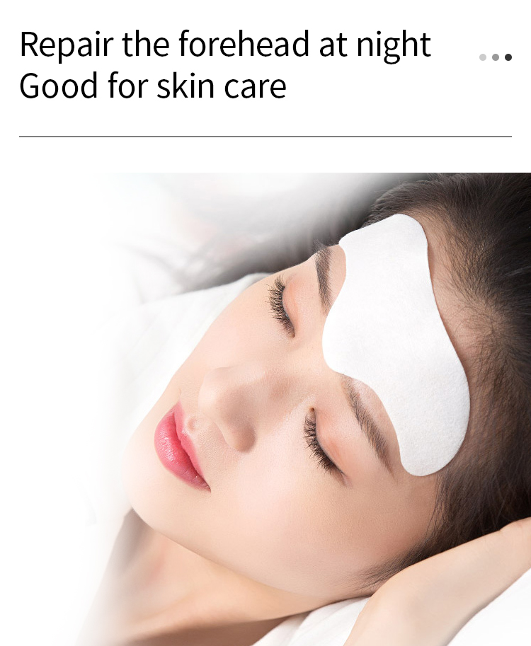 OEM Forehead Sticker Sheet Mask Lighten Up Anti Wrinkle Sheet Mask