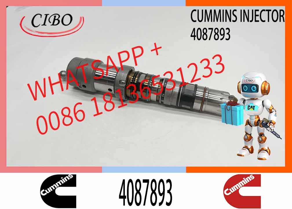 Diesel Fuel Injector 4326780 4001813 4087893 4088427 For Cummins QSK60 Engine