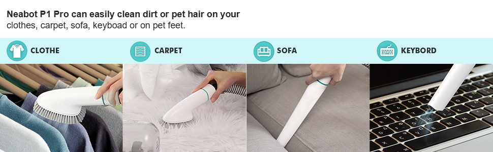 Pet Vacuum Cleaner With 5 In 1 Pet Grooming Kit And Vacuum Suction