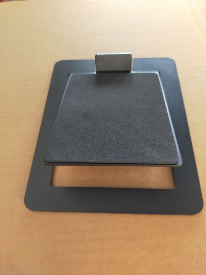 Sturdy Base Angle Speakers Desktop Speaker Stands for Office in Steel
