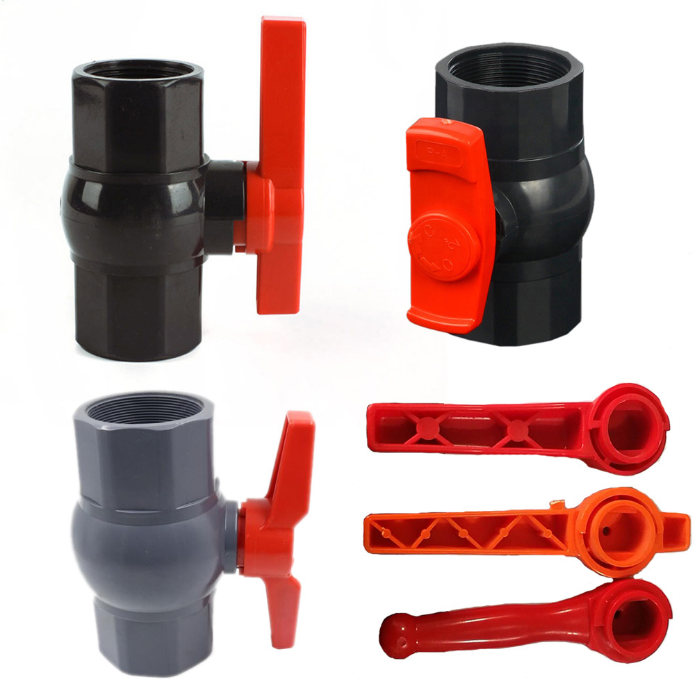 Wholesale ISO9001 Plastic Ball Valve PVC Foot Valve Ture Union Ball Valve UPVC Butterfly Valve Compact Valve