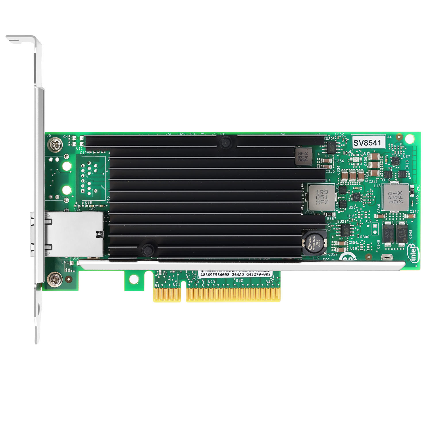 Network Interface Card SV8541 PCIe v2.1 5.0 GT/s x8 lanes ELX540AT2 RJ45 ports 10GbE/1GbE/100Mb X540T1