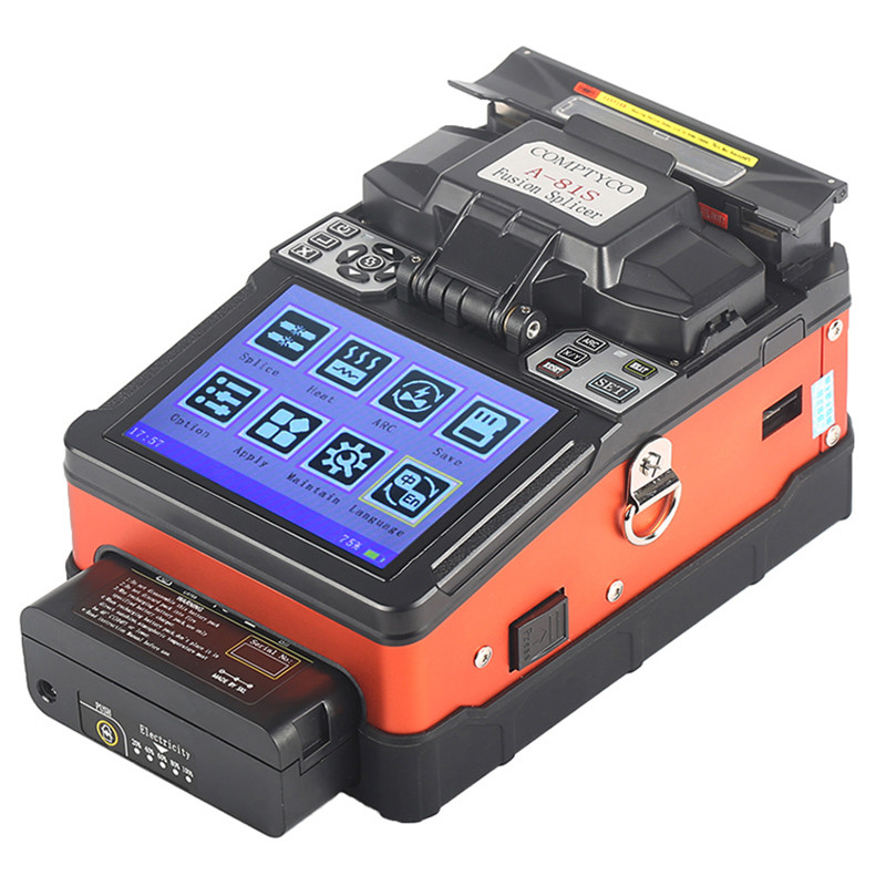 Single Core Optical Fiber Fusion Splicer , FTTH A-81S Fusion Splicer