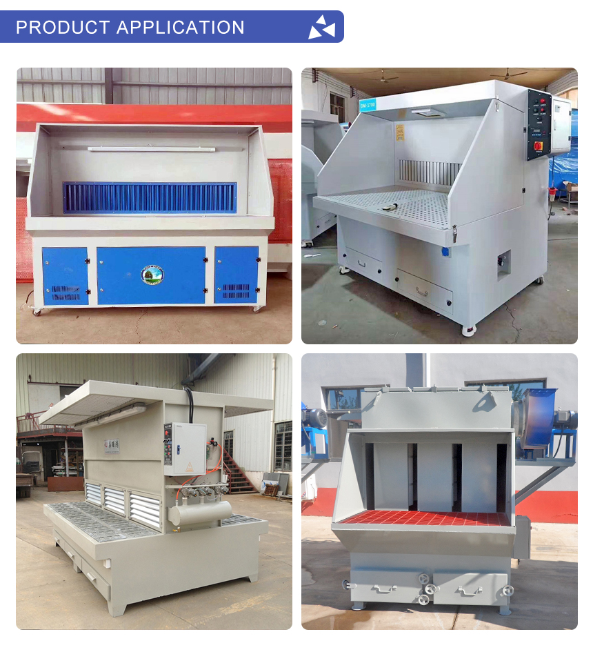 Building Materials Industrial Grinding Downdraft Sanding Table Customized Version
