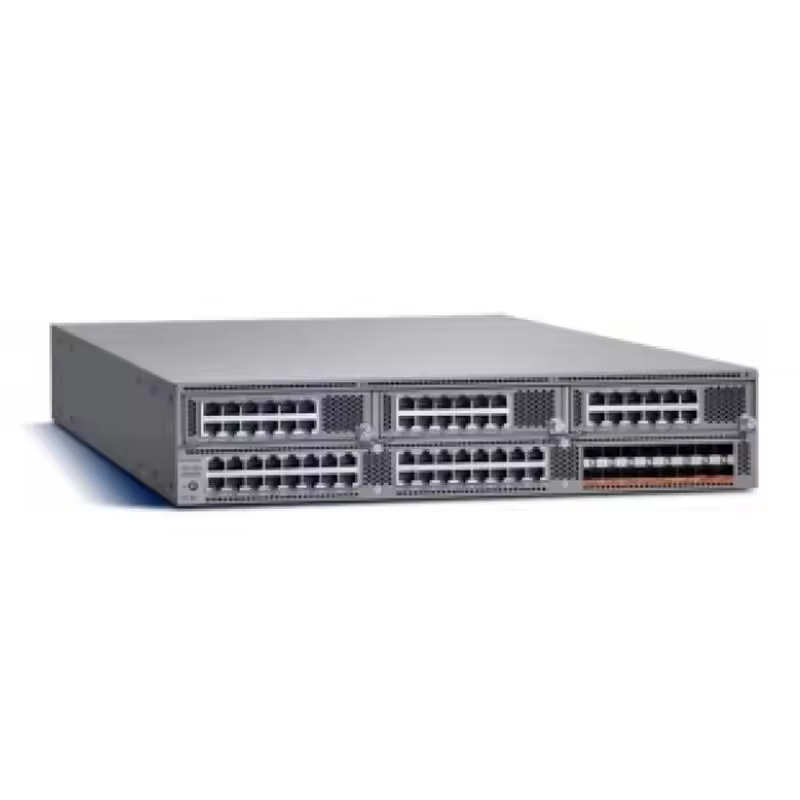 Stock Availability N5K-C5596T-FA 2RU Network Switch Series N5K-5596T with Design