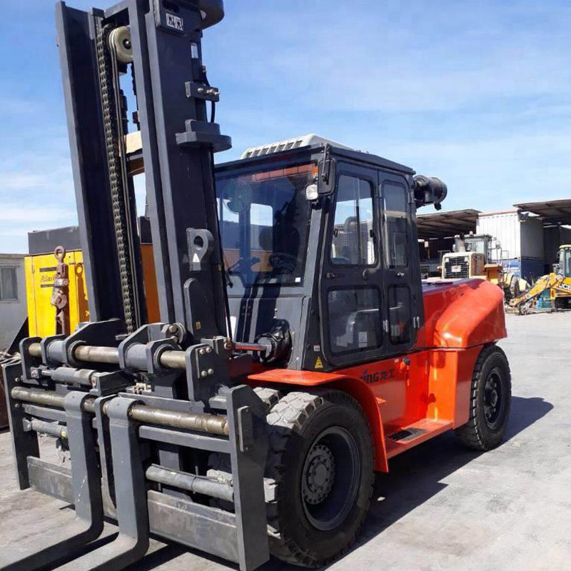 3 Stage Port Material Handling Equipment LG30DT Light Weight 16 Ton Hydraulic Hand Forklift