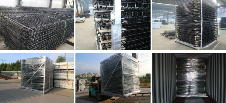 European Triangle Bending Welded Wire Mesh Fence 1.8m BRC Mesh Fence