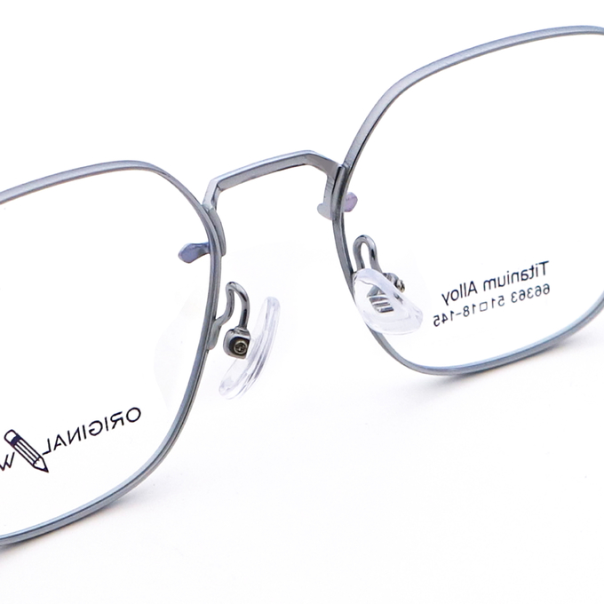 Cheap And Fine IP Plating B Titanium Frame Men Women Glasses 66363