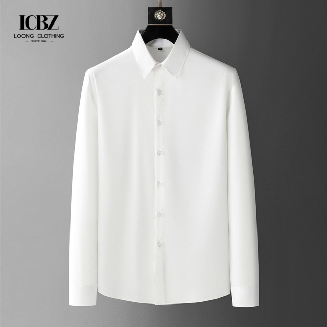 Plain Dyed Regular Fit 100% Cotton Long Sleeve Oversize Customized Shirt for Men