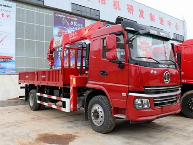 Shacman 8X4 6x4 Crane Straight Mounted Crane Truck Crane Truck For All Your Transportation Needs