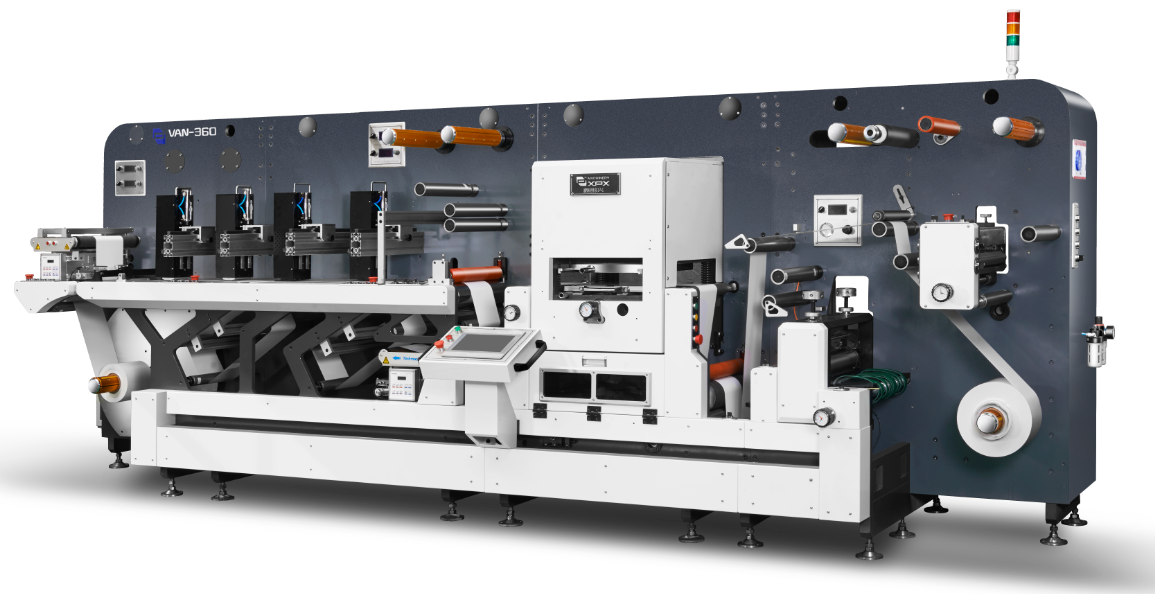 High Speed Sticker Label Die Cutting Machine Laminating / Slitting