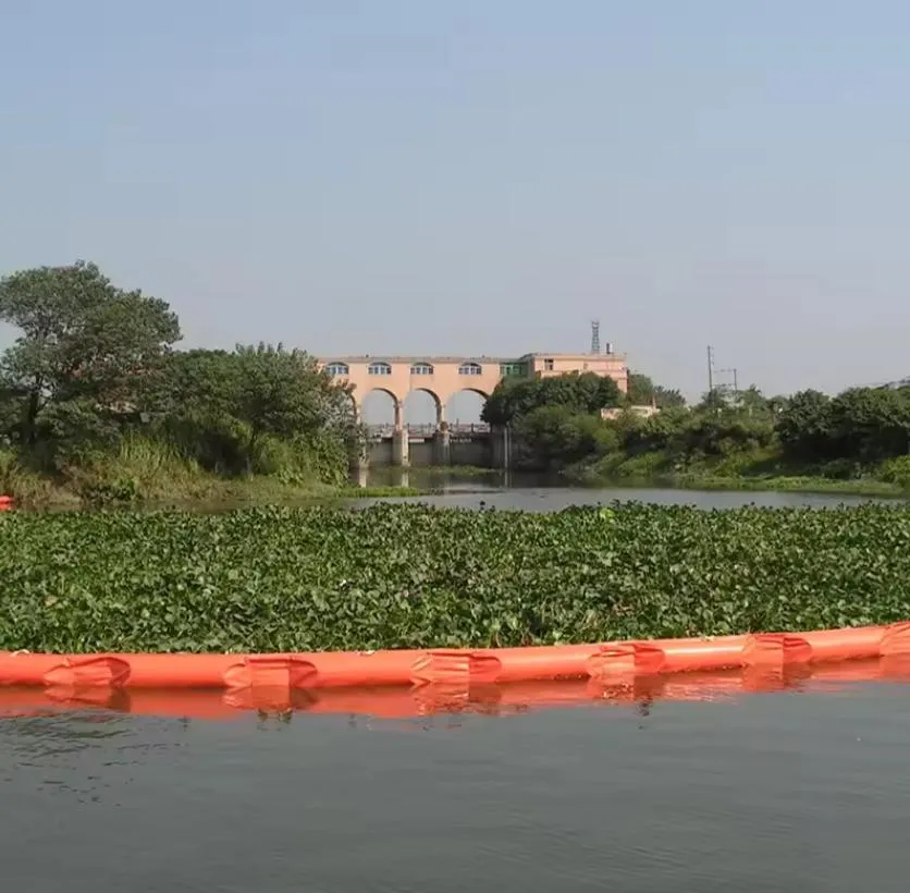 Permeable Aquatic Silt Curtain for Aquatic Environments Eco Friendly Oil Spilling Boom PVC Floating Silt Curtain