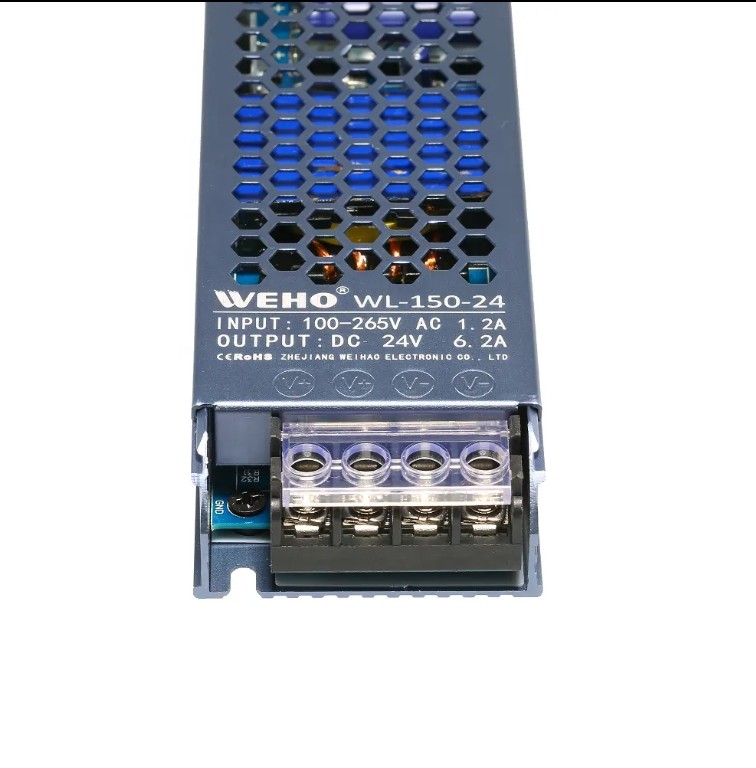 AC To DC Ultra Thin And Slim Power Supply 12V/24V 60W 100W 150W Led Driver Switching Power Supply For Led Strip Light Tin Box