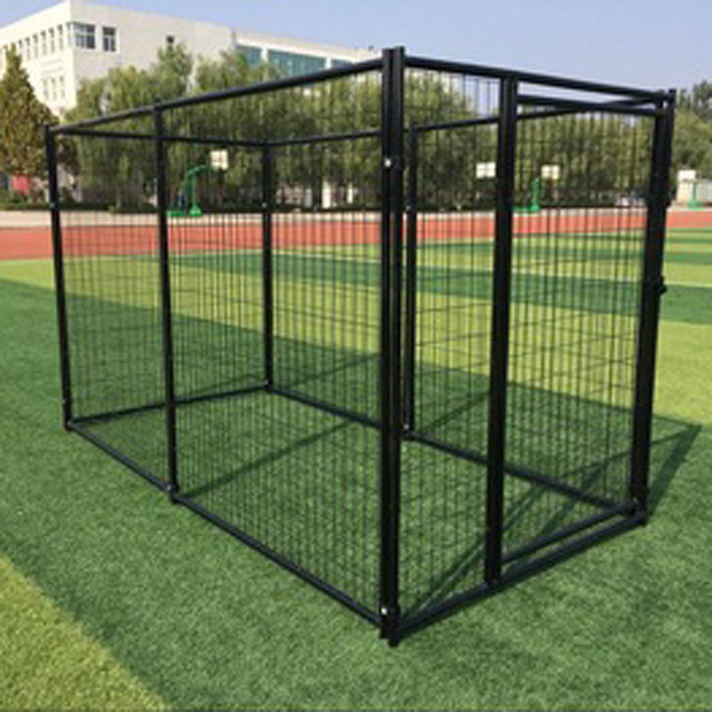 Heavy Duty Welded Wire Dog Kennel / Lucky Dog Uptown 5' W*10' L*6' H Dog Kennel