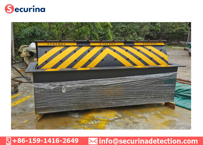 K12 Anti-collision level Security Hydraulic Road Blockers with Spike Strips