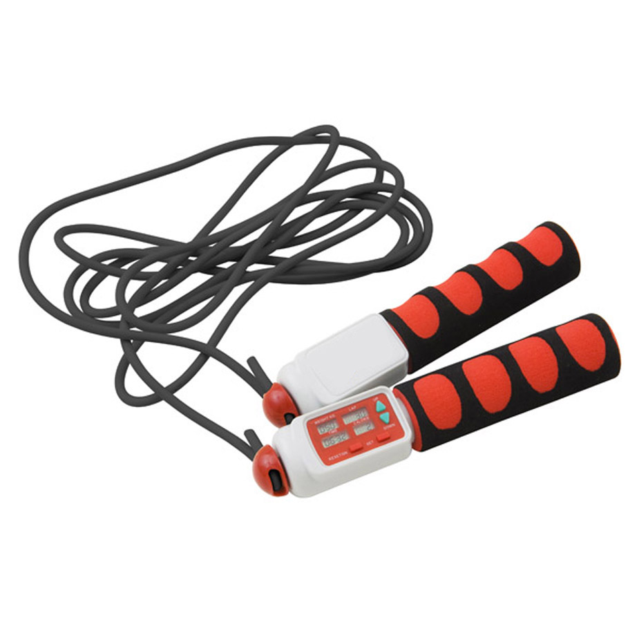 Fitness Jump Rope Adjustable PVC Wire Weighted Jump Rope With Customized Color Logo And Foam ABS Handle