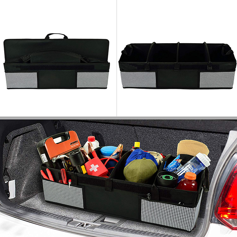 High Durability Car Trunk Organizer Collapsible For Self - Driving Tour