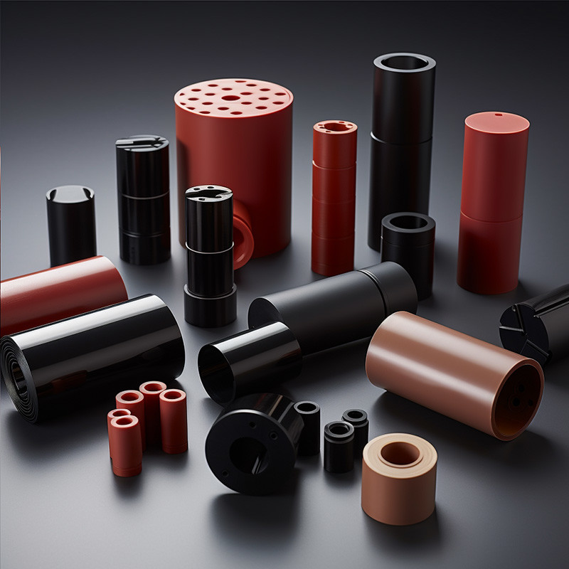 Custom Precision CNC Machining Plastic Parts POM PET PVC Material