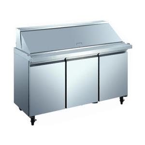 Buy cheap Fan Cooling 350L Salad Bar Display Fridge for restaurant product