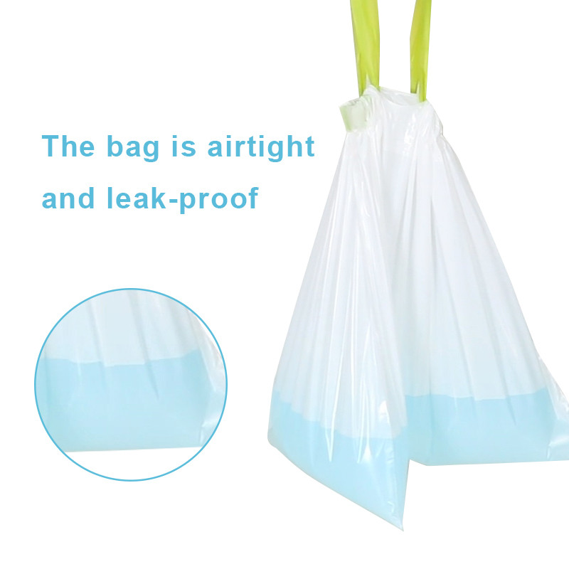 Wholesale Biodegradable Disposable Plastic Dustbin Poly Bag Trash Garbage Bag With Drawstring