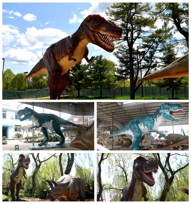 T Rex Life Size Realistic Dinosaur Model For Science Museum Exhibits