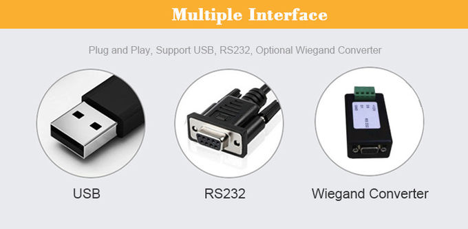 USB RS232 Wiegand QR Code Reader Access Control Scanner Module
