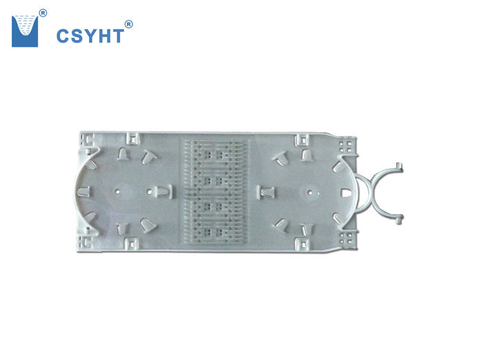 FTTB ABS Plastic 24cores Fiber Optic Splice Tray