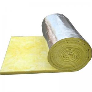 China High Density 60kg/M3 Fiberglass Wool Fireproof For Construction Industrial on sale