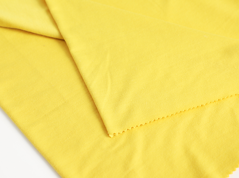 Cotton Knitted Single Jersey Fabric 100gsm For Shirt Bags Lining