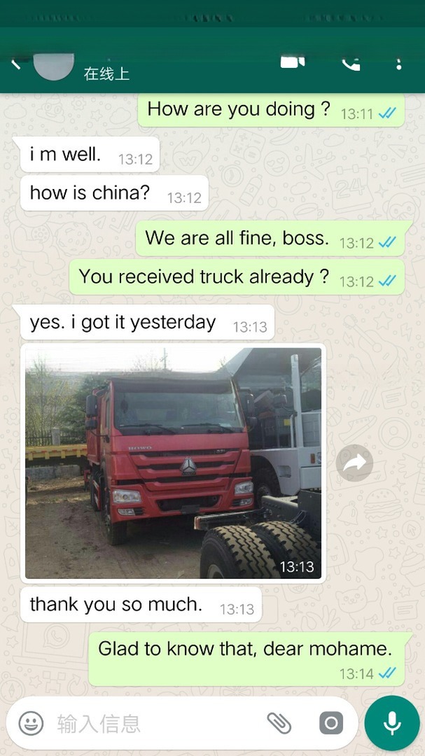 Video Technical Support for Cameroon Dump Truck Market Segment Mining Transportation