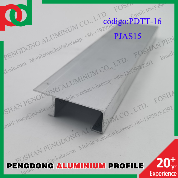 Multiple Styles Anodized Aluminium Kitchen Profiles 6 Meters Length