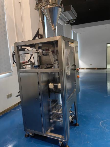 PLC Automatic Strip Packing Machine Stainless Steel Strip Pouch Packaging