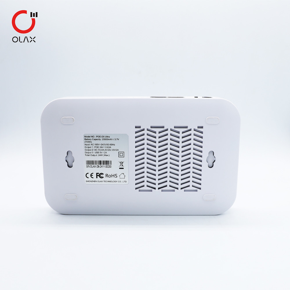 Outdoor Power Bank Smart UPS DC 5V 9V 12V Output 20000mah 74WH Battery Capacity Portable UPS Backup for wifi router