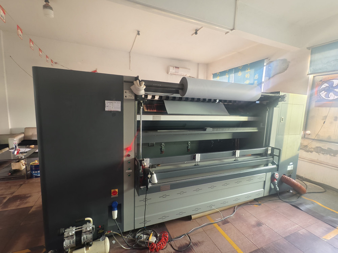 8 Color Flag Printer With Epson I3200 Printhead Capable Of Handling 12 Inch Maximum Winding