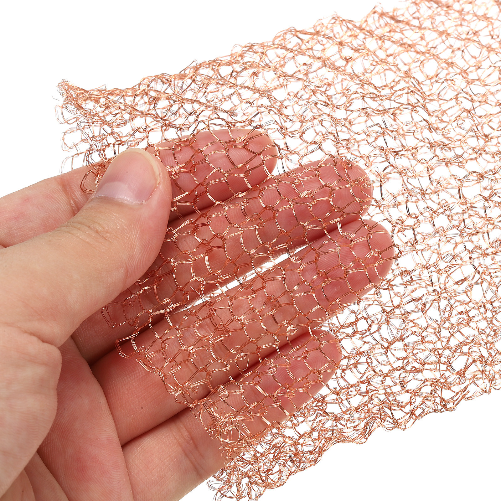 98% Porosity Pure Copper Mesh Roll Pest Proof Barrier For Home Garden