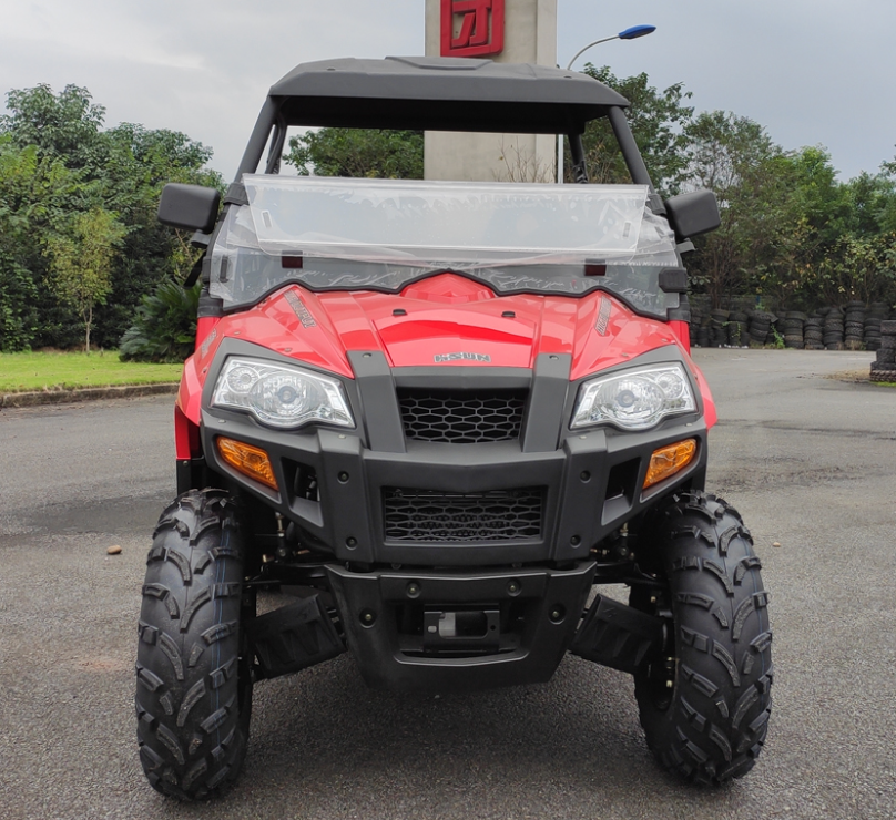 550cc 4x4 UTV Liquid-cooled Single Cylinder Hisun with AT 25*8-12 Radial Tire Size