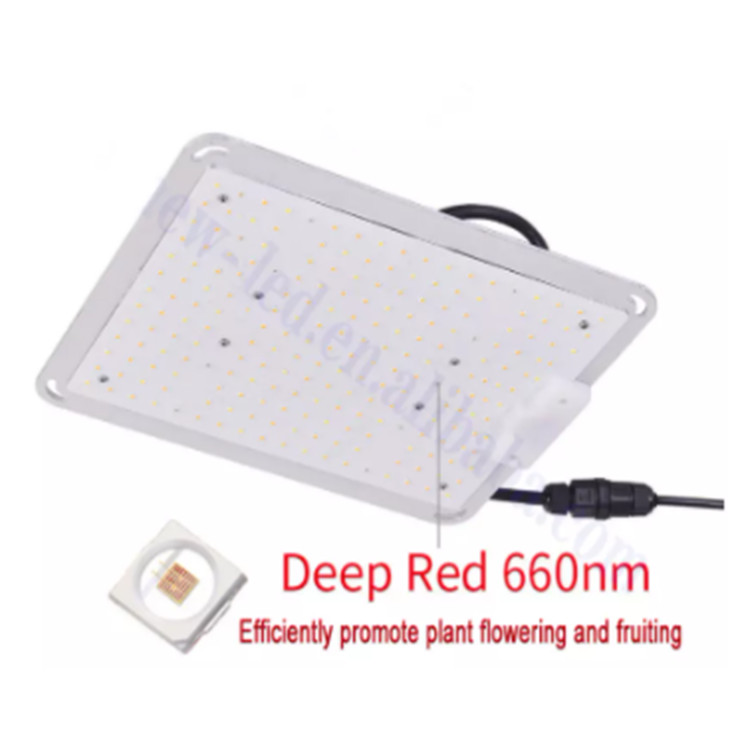 300mA 680nm SMD LED Chips 3.0*3.0mm SMD LED Diode Silica Sphere Surface