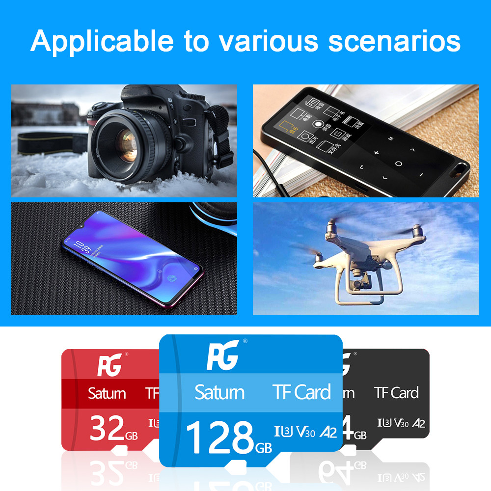 U3 V30 Mini TF SD Card 512GB 256GB 128GB For Dashcam Camera Class 10 Memory Card