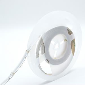 China COB Dotless IP20 RGB Color LED Strip 5m Roll White double PCB on sale