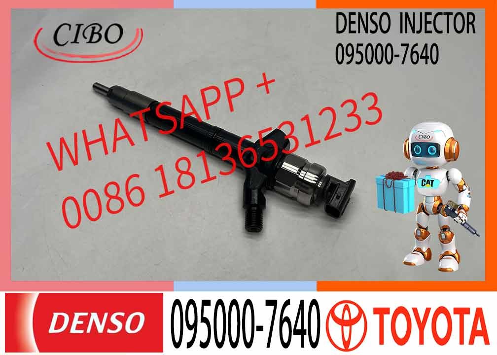 Common Rail Fuel Injector 23670-0R170 23670-09290 095000-7640 095000-6040 for Toyota 2AD-FTV, D-4D for denso