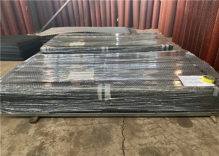 Galvanized Expanded Metal Wire Mesh With Diamond Hole 25 * 50mm 1.2 * 2.4m