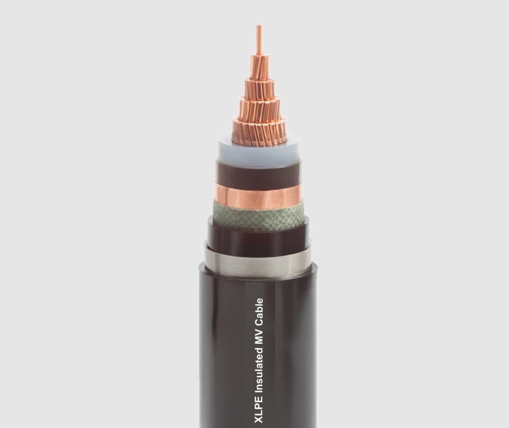 6/10 (12) Kv 50mm2 Single Core Copper/Aluminum XLPE Insulated Cable